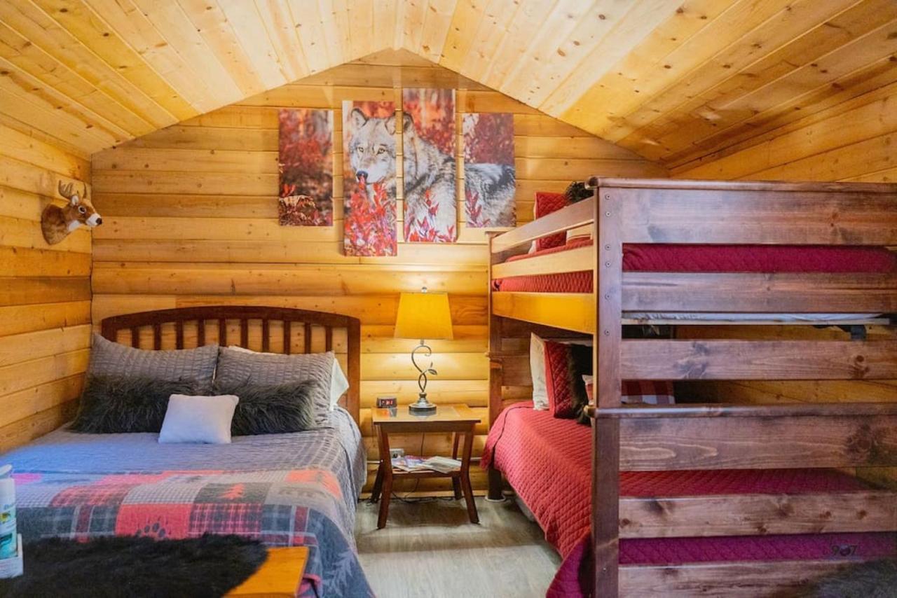 1 Bd. Deluxe Log Dry Cabin| Views Northern Lights! Φέρμπανκς Εξωτερικό φωτογραφία