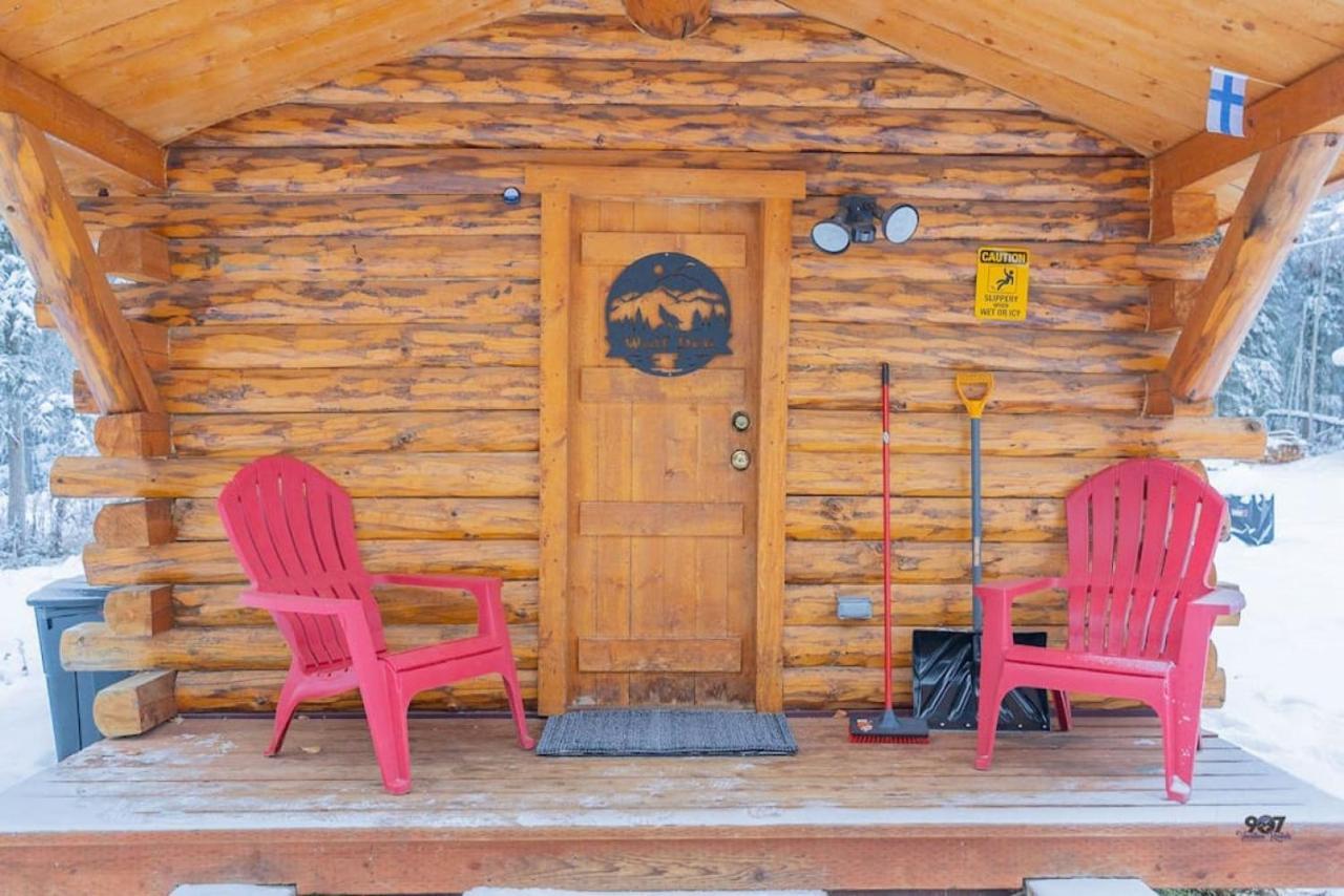 1 Bd. Deluxe Log Dry Cabin| Views Northern Lights! Φέρμπανκς Εξωτερικό φωτογραφία